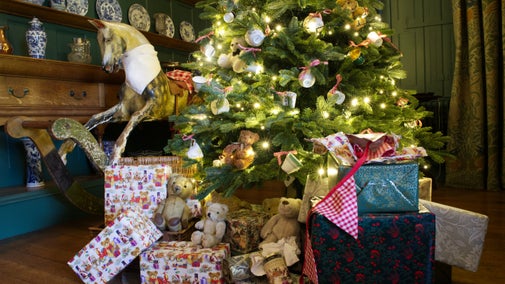 Standen decorated for Christmas